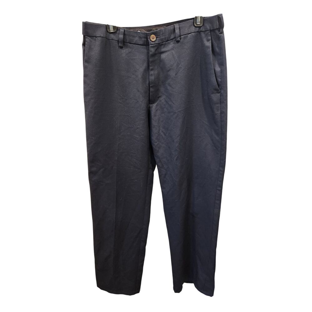 Haggar Classic Fit Cool Pants 34x32 Navy